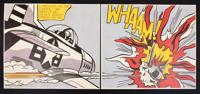 Roy Lichtenstein Whaam! Diptych, Signed Edition - Sold for $7,500 on 11-06-2021 (Lot 323).jpg